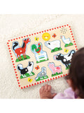 Melissa & Doug farm animal sounds puzzle - British product