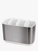 John Lewis Joseph Joseph Easy Store Large Toothbrush Caddy Stainless Steel Toothbrush Holder- Buy online at McGrocer