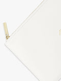 Katie Loxton Mrs bridal pouch white vegan leather (British brand)