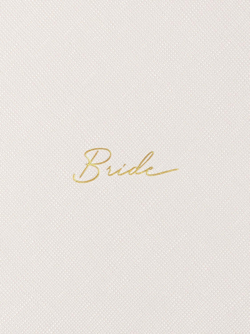 Katie Loxton bridal pouch pearl vegan leather - British product