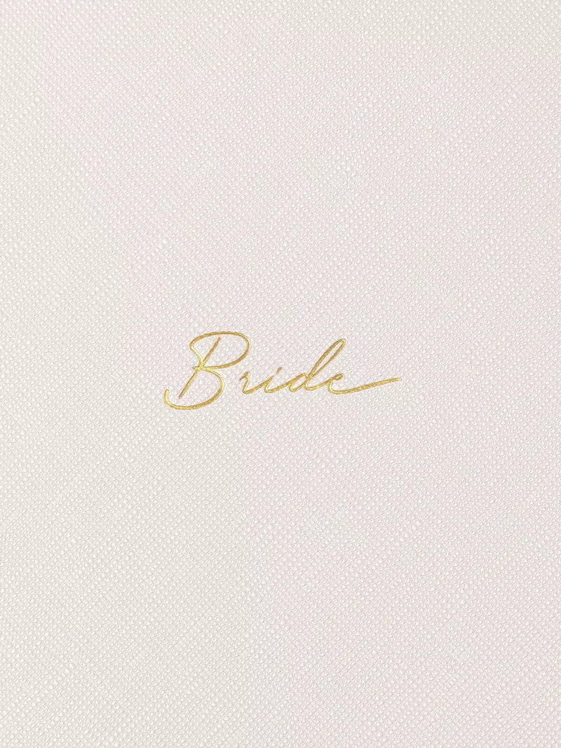 Katie Loxton bridal pouch pearl vegan leather - British product