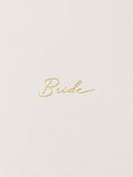 Katie Loxton bridal pouch pearl vegan leather - British product