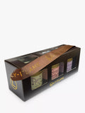 Lily-flame floral mini tin scented candle gift set, imported from the UK