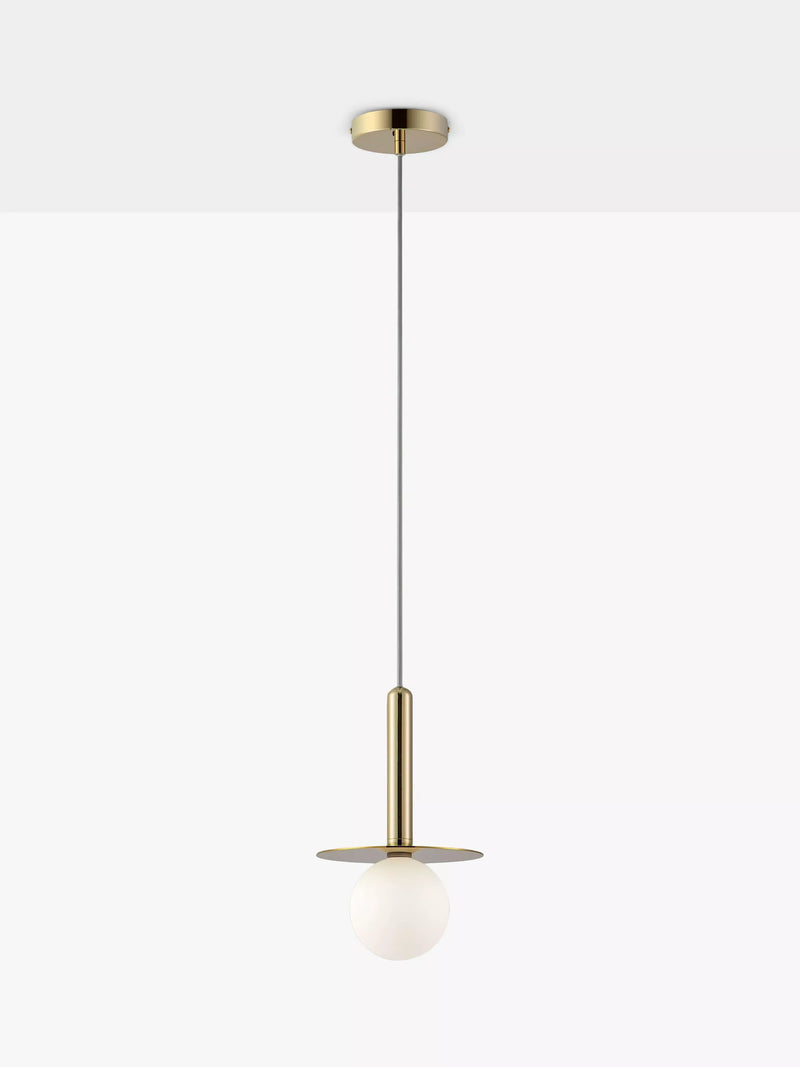 houseof pendant ceiling light brass effect adjustable drop (British brand)