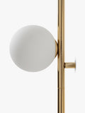 houseof Opal Ball wall light with 120mm shade - British product