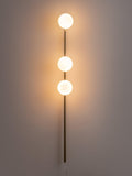 houseof Opal Ball wall light with 120mm shade - British product