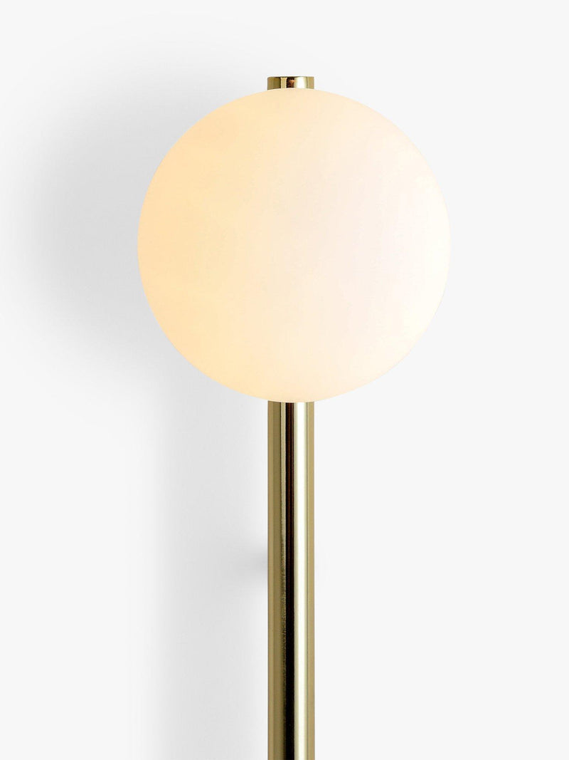 houseof Opal Ball wall light with 120mm shade - British product