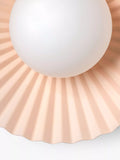 houseof Pleat flush light burnt orange and pink (British brand)