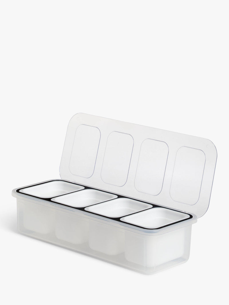 John Lewis pizza and BBQ container 366g (British brand)