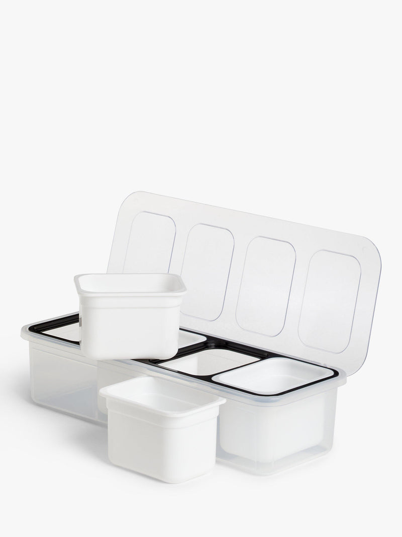 John Lewis pizza and BBQ container 366g (British brand)