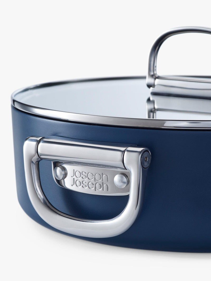 Joseph Joseph Space shallow casserole 28cm navy (British brand)