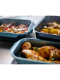 Joseph Joseph Nest Carbon Steel Non-Stick Roasting Tray Small Blue, imported from the UK