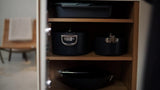 Joseph Joseph stainless steel pan lid storage holders set of 2, UK version