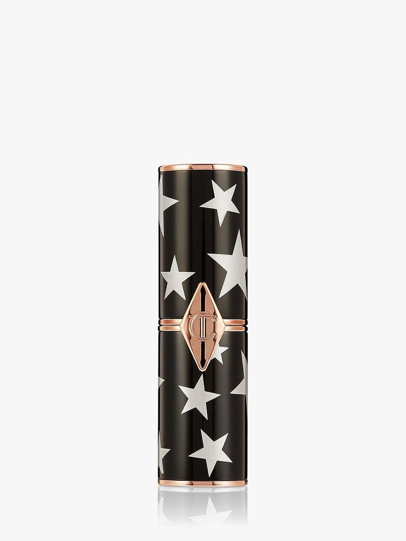 Charlotte Tilbury deep berry-red lipstick in Ready For Lust shade - British product