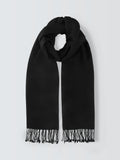 John Lewis wool blend fringe scarf 70x180cm, UK version