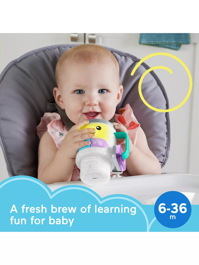 Fisher-Price Laugh & Learn toy coffee mug, UK version