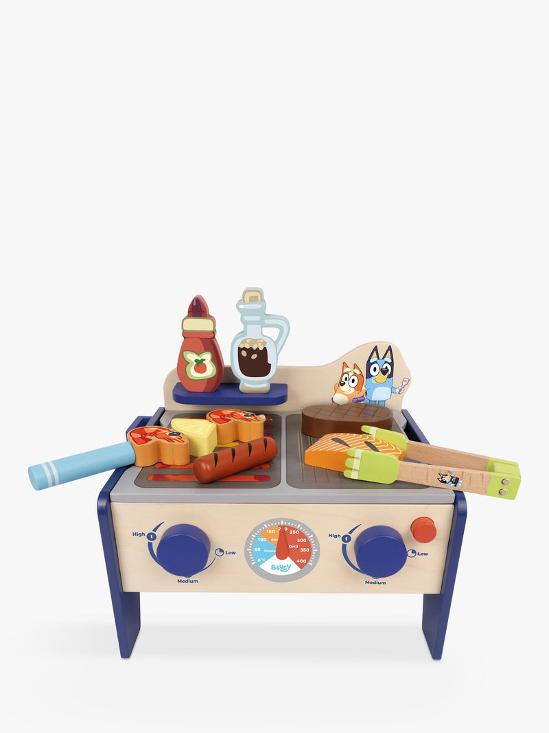 Bluey BBQ and salad playset 33 pieces, UK version