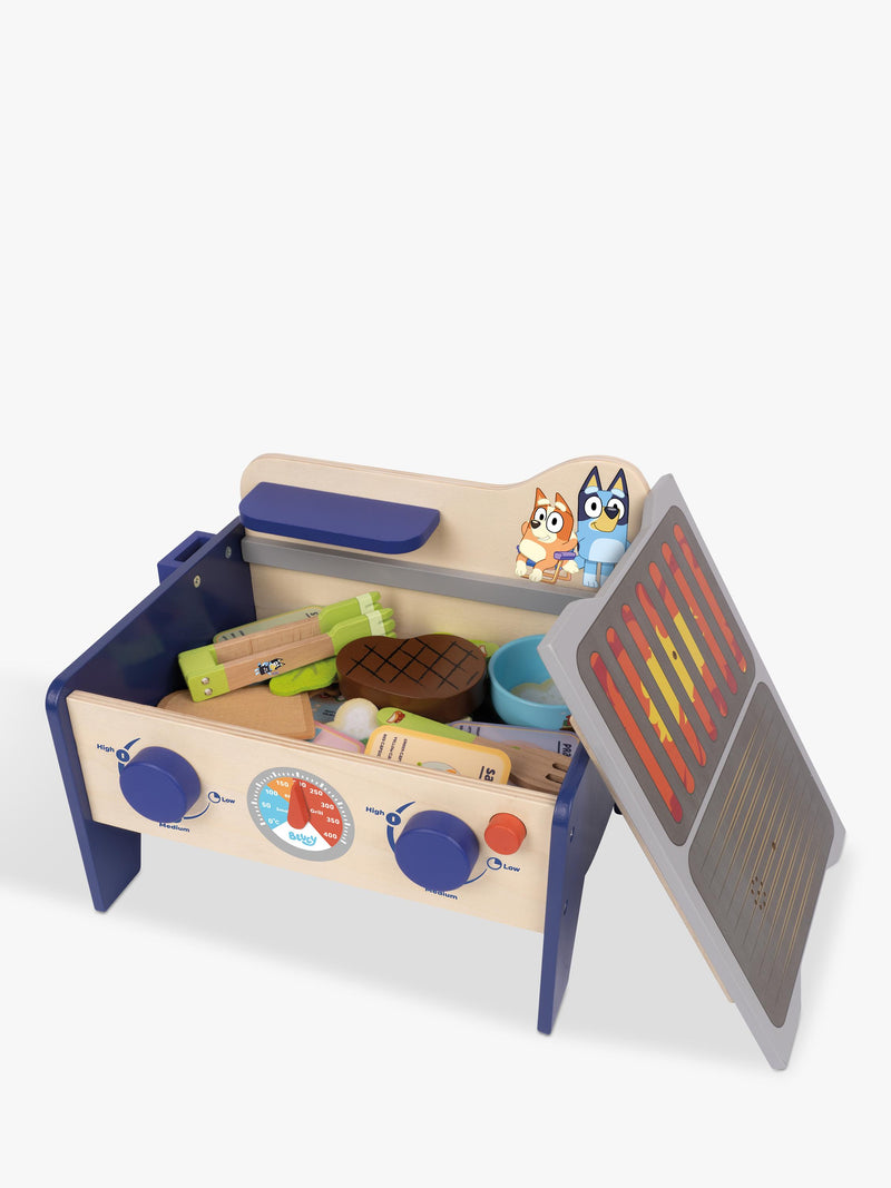 Bluey BBQ and salad playset 33 pieces, UK version