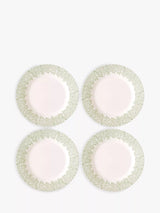 John Lewis Morris & Co. Standen Earthenware Dinner Plate Set, 4 Piece, 28cm- Buy online at McGrocer