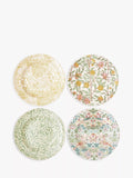 Morris & Co. side plates set floral 23cm - British product