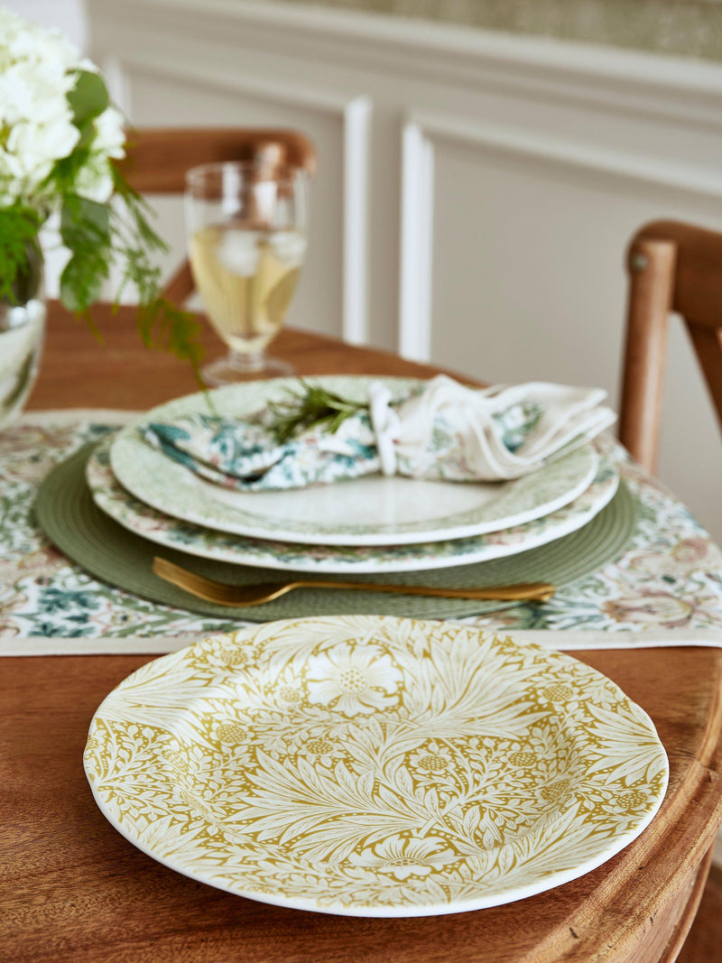Morris & Co. side plates set floral 23cm - British product