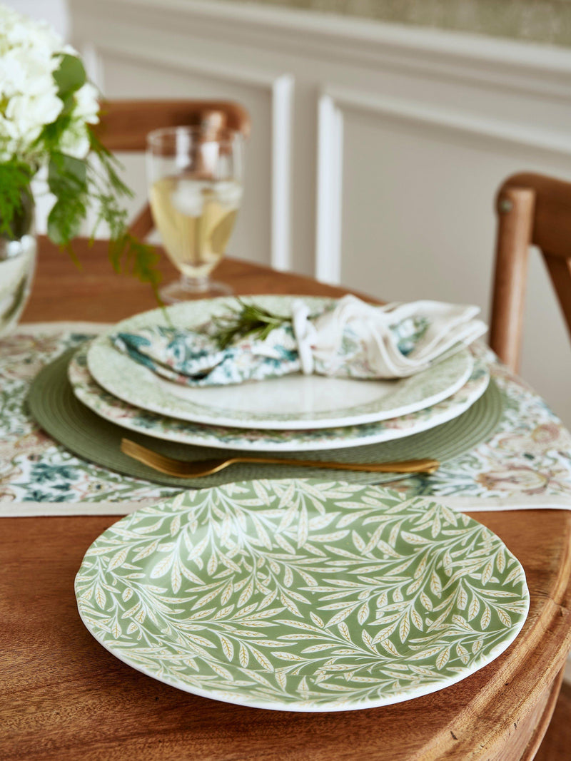 Morris & Co. side plates set floral 23cm - British product