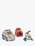 VTech police station play set with cars and helicopter (British brand)