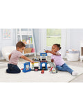 VTech police station play set with cars and helicopter (British brand)