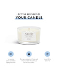 NEOM travel scented candle gift set with three natural fragrances, imported from the UK