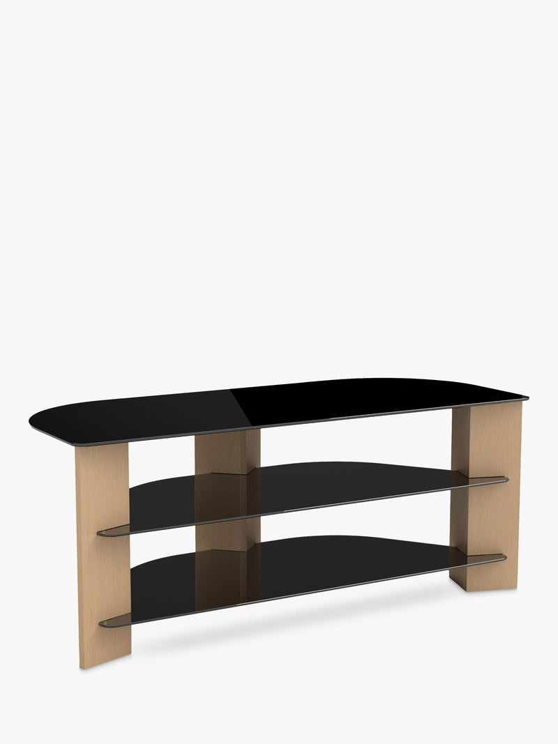 AVF Varano 1100 corner TV stand for 55 inch TVs, UK version