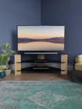 AVF Varano 1100 corner TV stand for 55 inch TVs, UK version