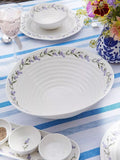 Sophie Conran for Portmeirion Lavandula porcelain serve bowl white 34.5cm (British brand)