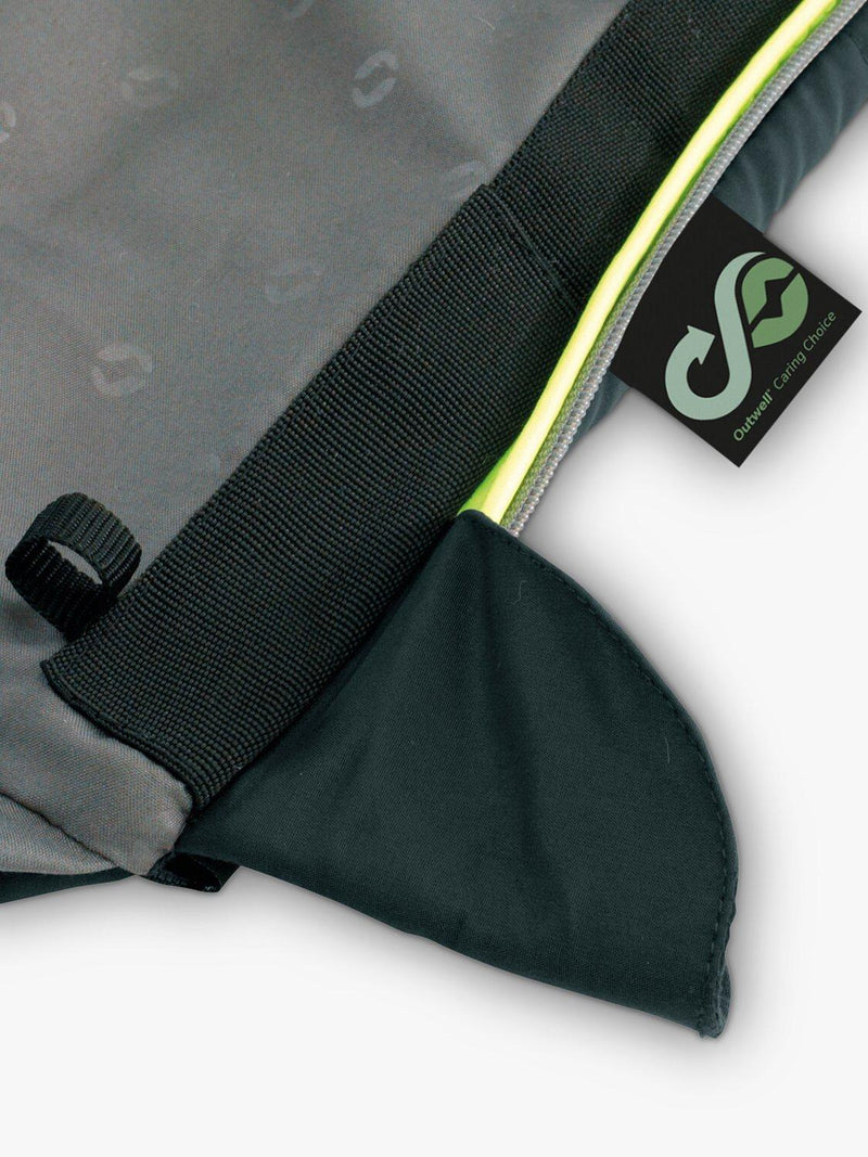 Outwell Contour Einzel Schlafsack in Mitternachtsschwarz, importiert aus dem Vereinigten Königreich