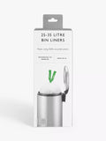 John Lewis bin bags 25-35L pack of 20, imported from the UK