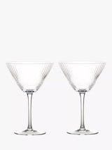 John Lewis Anton Studio Designs Empire Cocktail Glass Set of 2 350ml Clear- Buy online at McGrocer