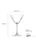 Anton Studio Designs Empire cocktail glasses set of 2 350ml (British brand)