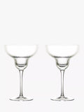 Anton Studio Designs clear Margarita cocktail glass set of 2 400ml - British product