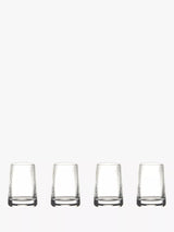 John Lewis Anton Studio Designs Empire Shot Glasses, Set of 4, Clear- Buy online at McGrocer