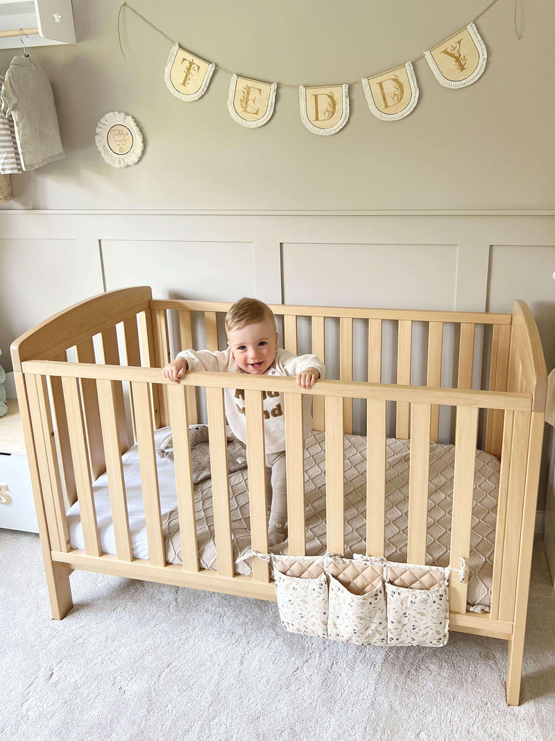 Boori Alice Cotbed Almond - British product