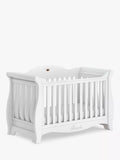 Boori Sleigh Royale Cotbed White - British product