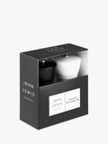John Lewis salt and pepper mill set black white 10cm (British brand)