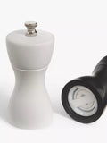 John Lewis salt and pepper mill set black white 10cm (British brand)