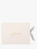Busy B guest book with ribbon closure - British product