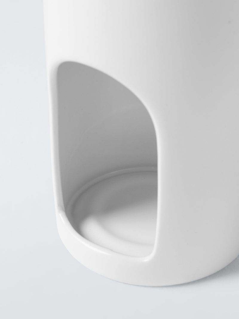 John Lewis white ceramic oil burner - British product