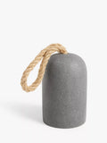 John Lewis concrete and resin doorstop grey, imported from the UK