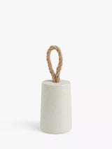 John Lewis John Lewis Sand & Resin Natural Door Stop H16 x Dia.10.5cm- Buy online at McGrocer