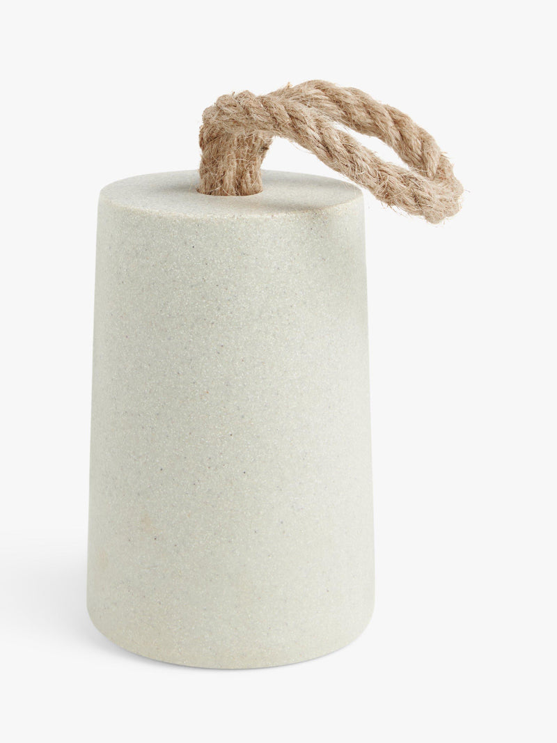 John Lewis sand and resin door stop natural (British brand)