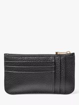 John Lewis Aspinal of London Ella Pebble Grain Leather Card and Coin Holder- Buy online at McGrocer