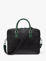 John Lewis Aspinal of London Leather Slim Briefcase- Buy online at McGrocer