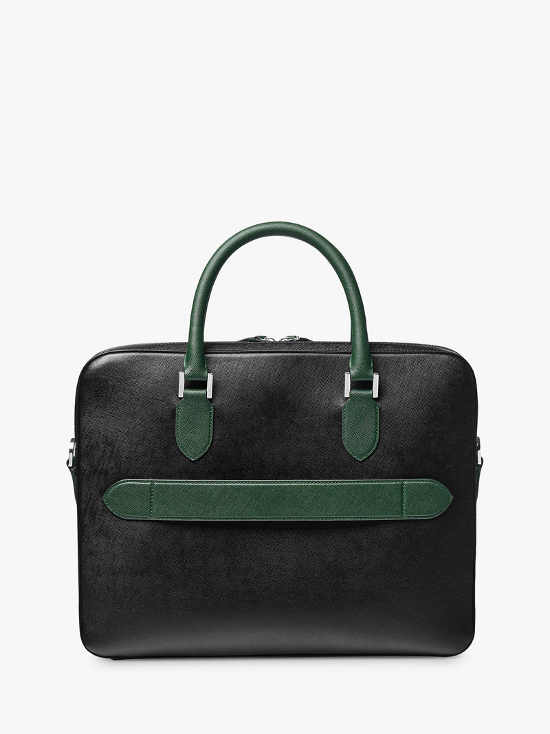 Aspinal of London leather slim briefcase (British brand)